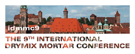 9th International Drymix Mortar Conference, idmmc9, Nürnberg, 27. March 2023